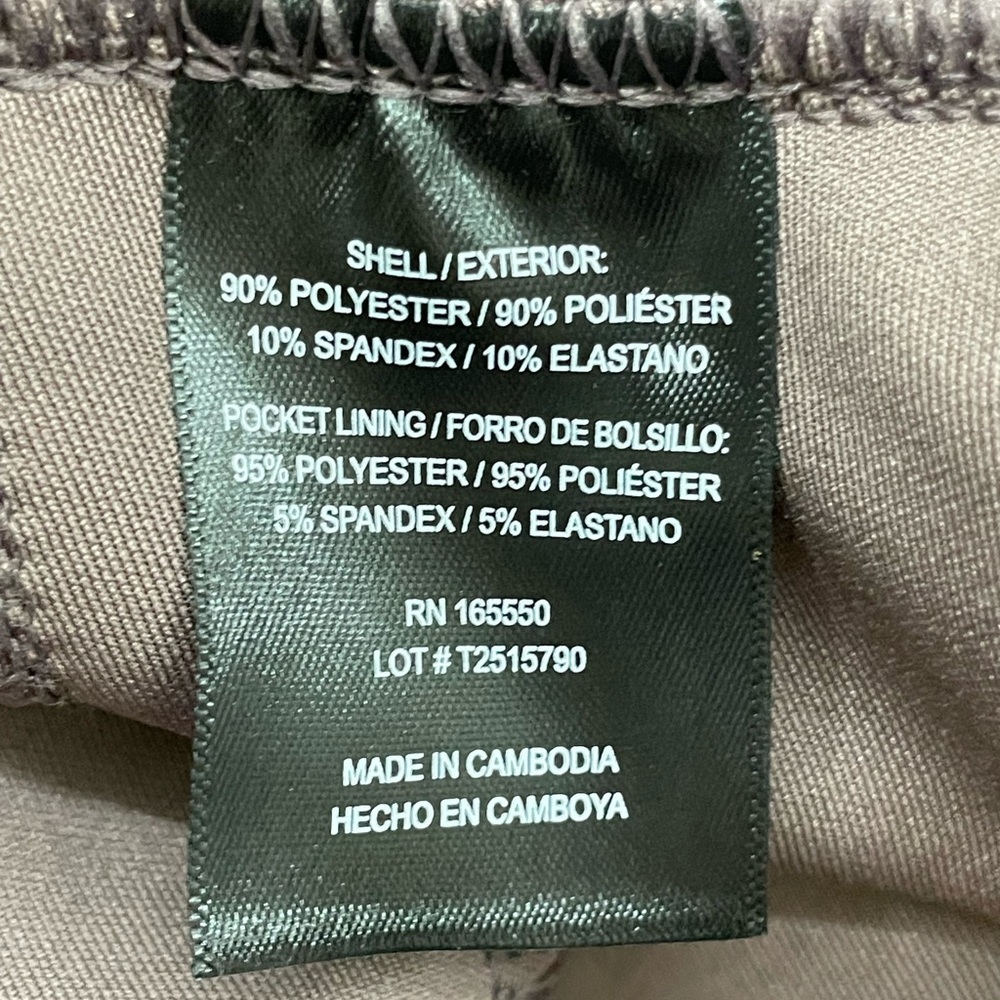 32 Degrees JOGGER Women's brown pink WITH Drawstring ZIPPERED SIDE POCKET size M - Picture 8 of 15